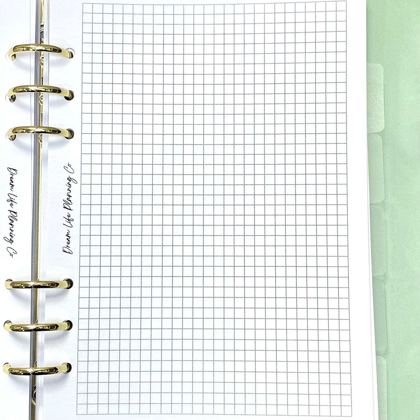 A5 Grid Paper Inserts