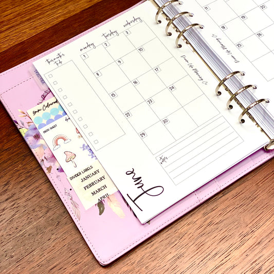 2026 - MO2P Month On Two Pages