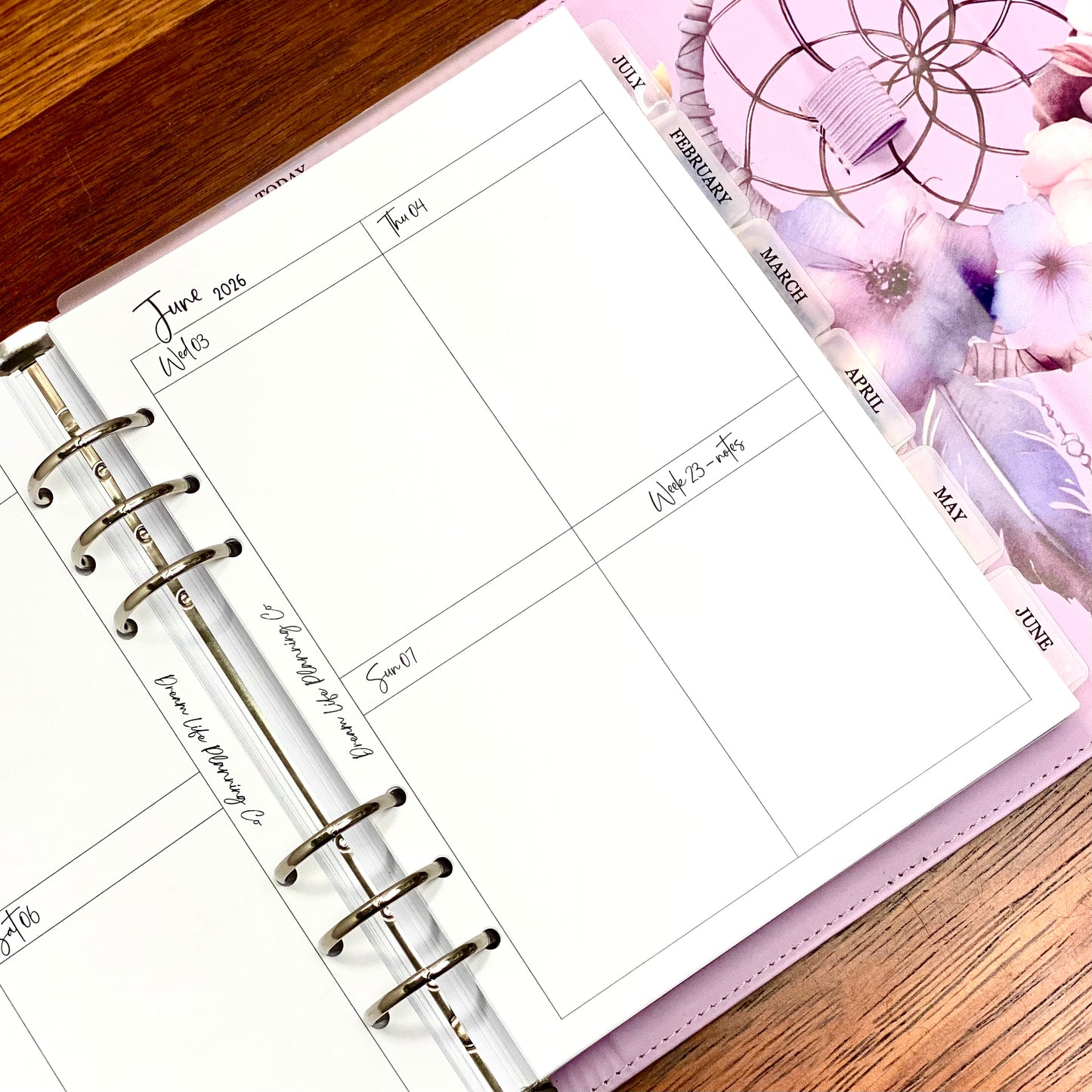 WO2P Quarter Boxes - Planner Bundle (Week On 2 Pages)