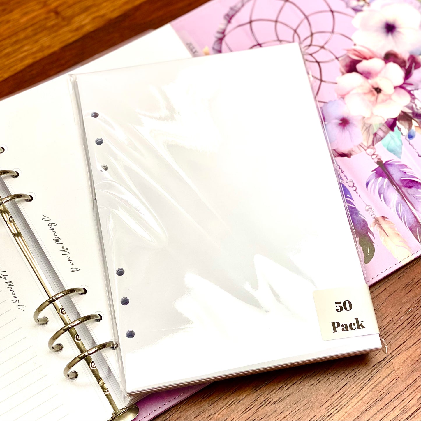 BLANK A5 Planner Insert - 50 Sheets