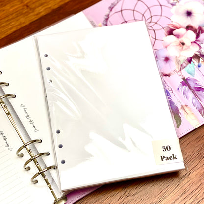 BLANK A5 Planner Insert - 50 Sheets