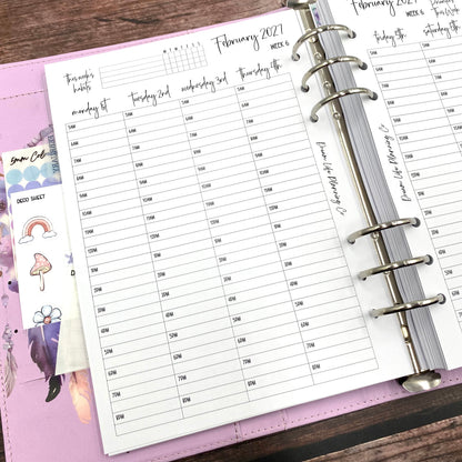 Hourly Planner Bundle - 2027