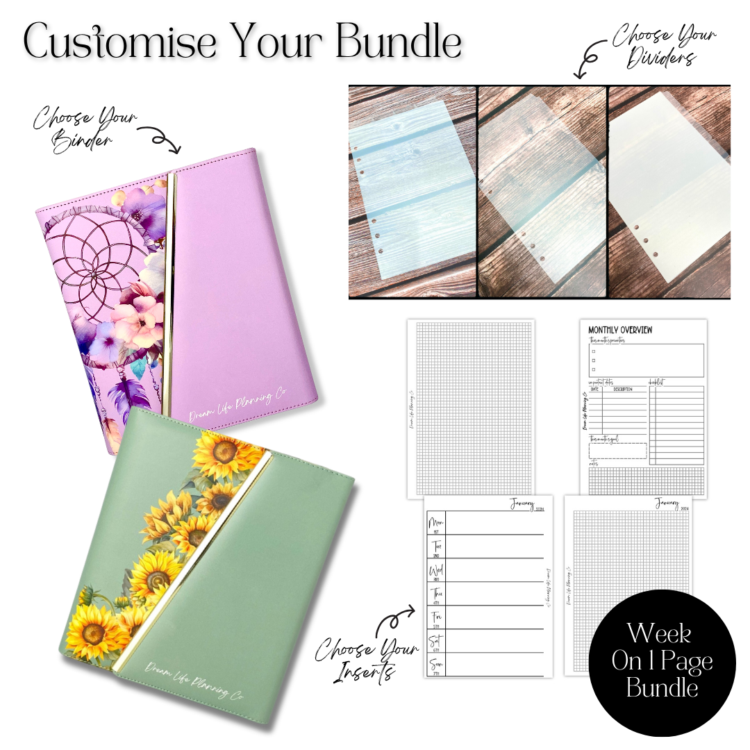 WO1P - Planner Bundle (Week On 1 Page) - 2027