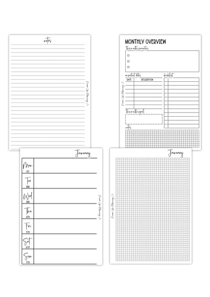 2025 - WO1P Week On One Page