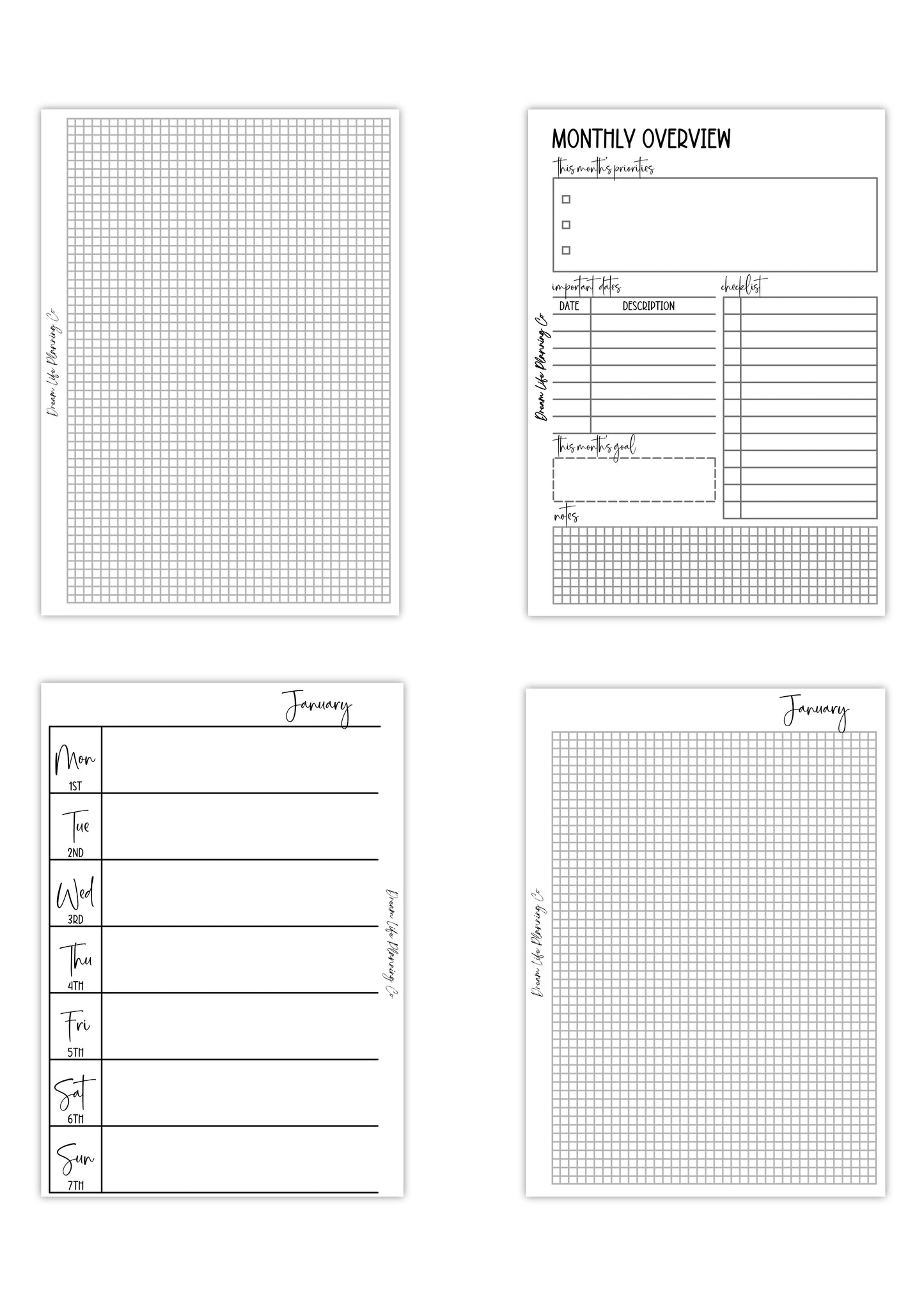 2026 - WO1P Week On One Page