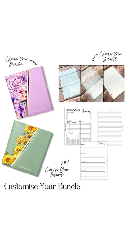 WO2P Horizontal - Planner Bundle (Week On 2 Pages)