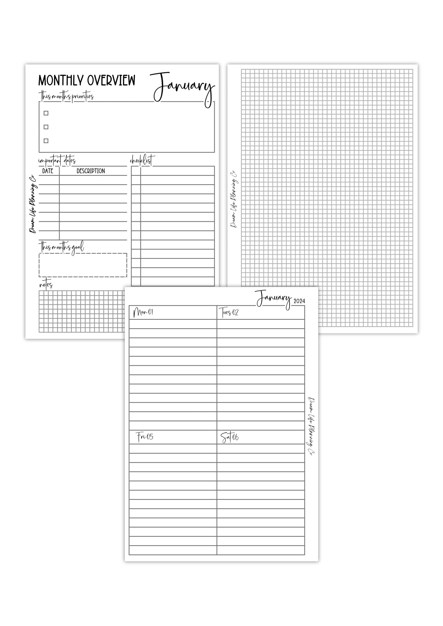 2025 - WO2P Quarter Box Layout