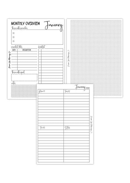 2025 - WO2P Quarter Box Layout