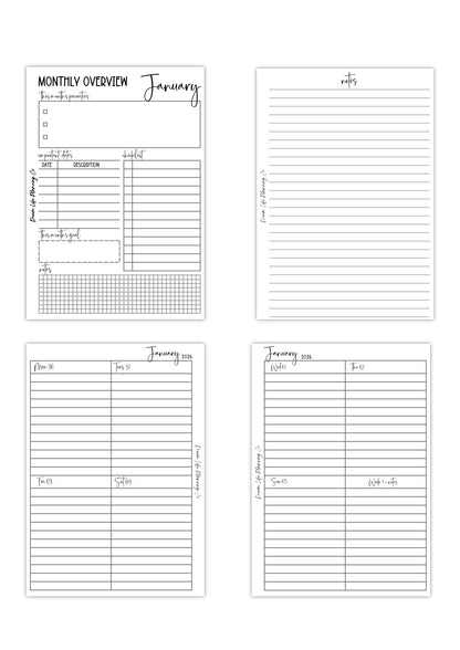 2026 - WO2P Quarter Box Layout