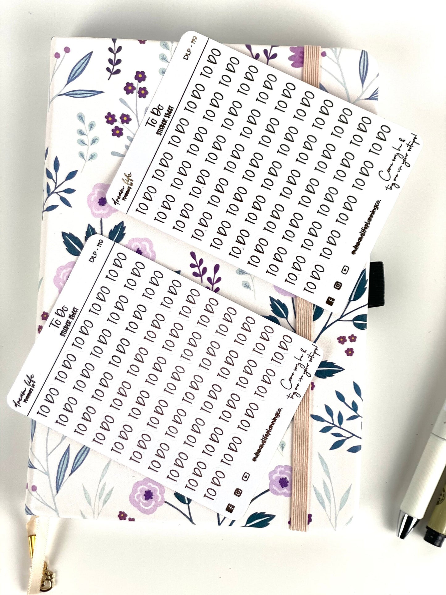 Foiled “To Do” Stickers | Bullet Journal | Planner Stickers | Cute Planner Sticker Sheet | Sticker Sheet | BUJO