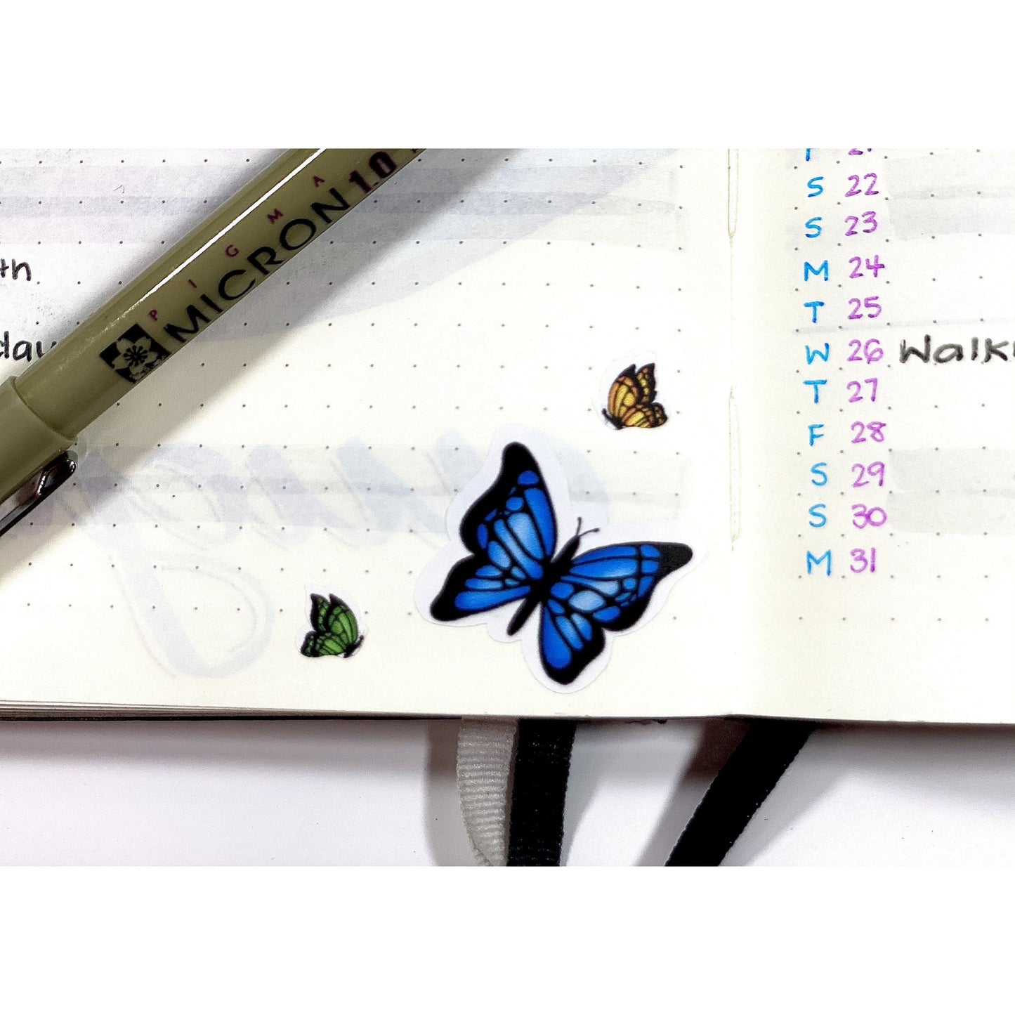 Butterfly Stickers | Butterflies | Bullet Journal | Planner Stickers | Cute Planner Sticker Sheet | Sticker Sheet | BUJO | DLP 004