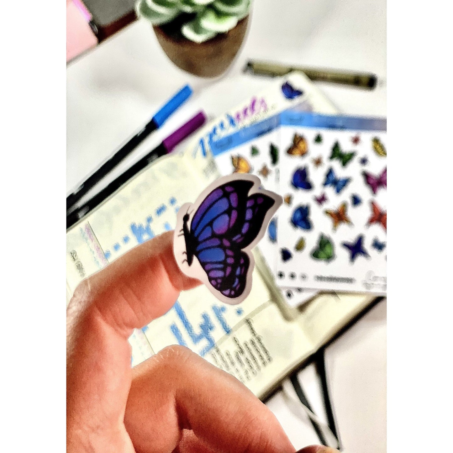 Butterfly Stickers | Butterflies | Bullet Journal | Planner Stickers | Cute Planner Sticker Sheet | Sticker Sheet | BUJO | DLP 004