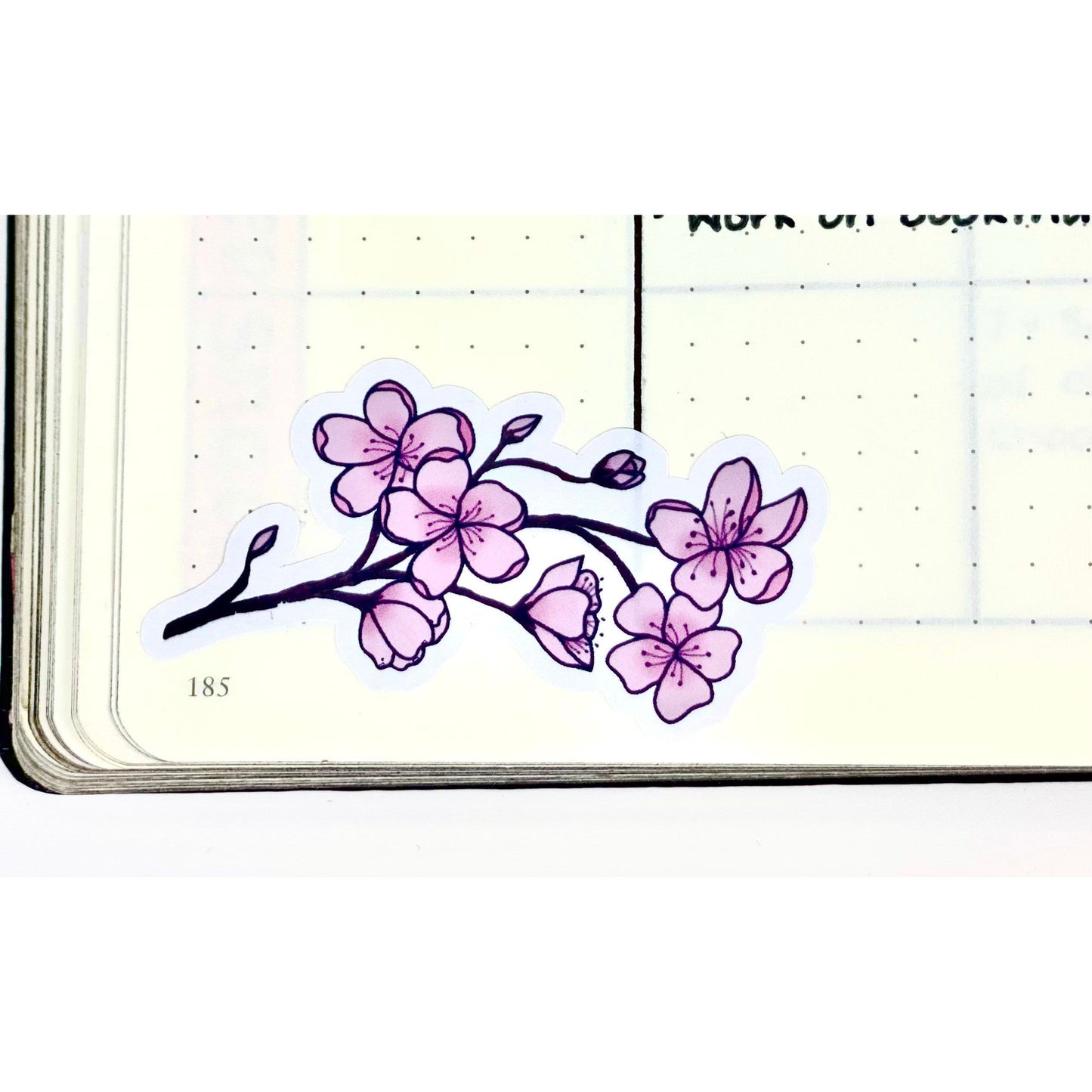 Cherry Blossom Stickers | Cherry Blossoms | Bullet Journal | Planner Stickers | Cute Planner Sticker Sheet | Sticker Sheet | BUJO | DLP 002